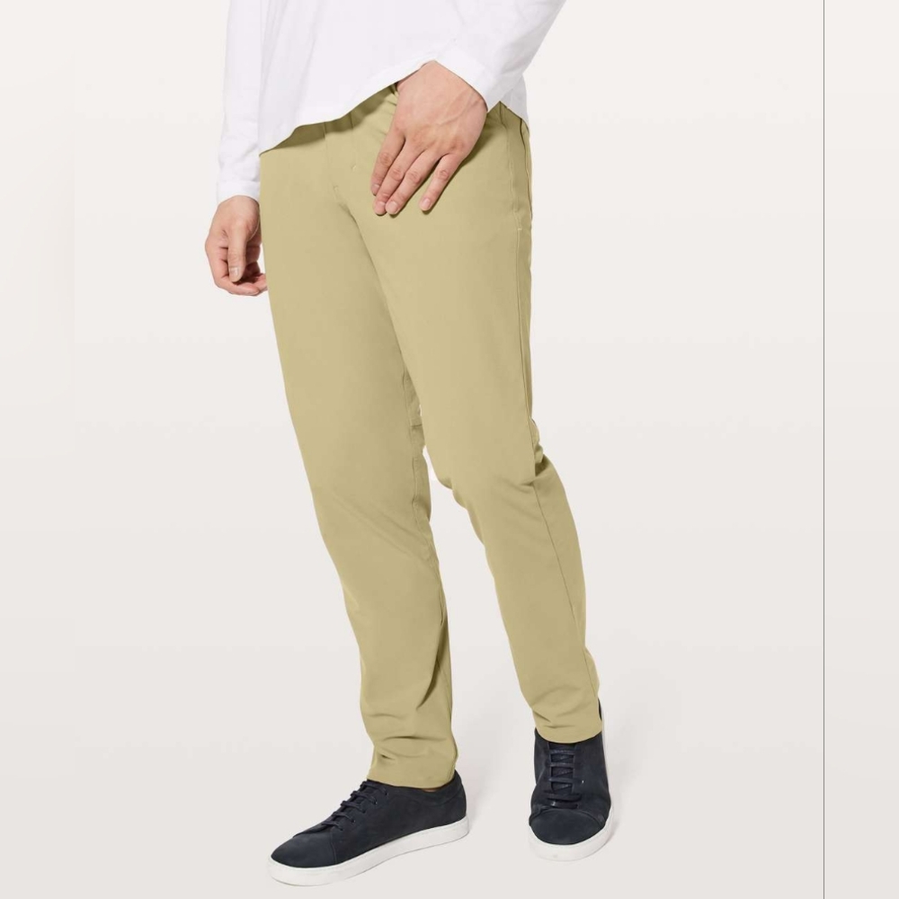 lululemon athletica Men's Khaki Chinos - Light Tan